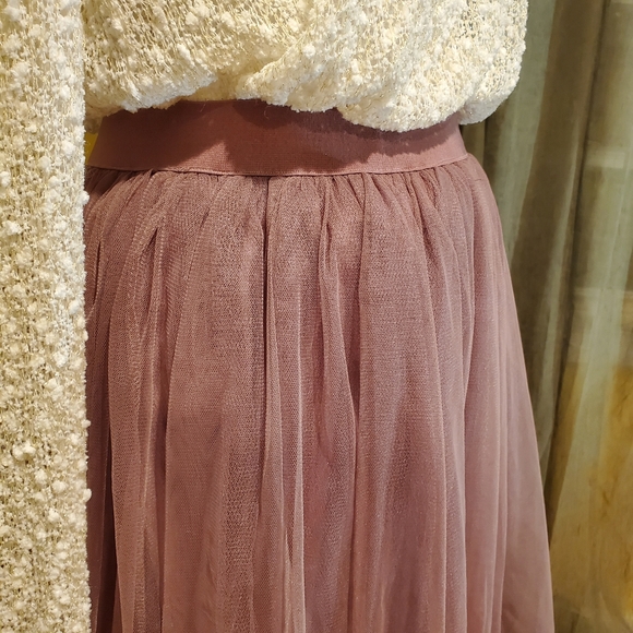 BOOHOO | Mauve Tulle Skirt - Picture 4 of 11